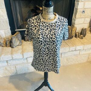 Leopard Print Women's Top